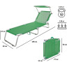 Шезлонг GREEN GLADE М6184 M6184